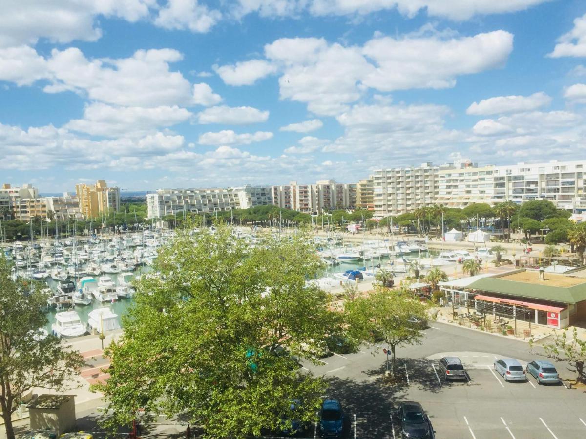 Duplex Grand Standing Vue Mer Et Port Mauguio Exteriör bild